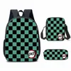 Borsa Anime Demon Slayer Borsa zaino scuola Kimetsu No Yaiba Tomioka Giyuu Cosplay Ragazzi Ragazze Notebook Borse per laptop Borsa da viaggio X0529