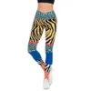 Zohra Sexiga Kvinnor Legging Animal Pattern Splicing Printing Fitness Leggins Fashion Slim Legins High Waist Leggings Kvinna Byxor 211019