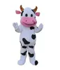 Fabriksförsäljning Eva Material Mascot Factory Cow Mascot Kostym Fancy Dress Outfit