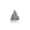 Christmas Tree Charm Fashion Female Jewellry Making Bracelets 100% Real Silver S925 Beads Pendant for Women