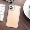 Voor iPhone 12 Case Hybrid 3in1 Zachte TPU Harde PC Full-Body Protection Phone Case voor iPhone 12 Pro Max