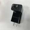 Toptan Duvar Chargers 5 V 2A ABD Fiş QC3.0 Hızlı Seyahat Ev Duvar Hızlı Şarj Adaptörü Akıllı Telefon Için Evrensel AC Güç Adaptörü