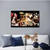 Paintings Famous Picasso Guernica Art Canvas Painting Reproductions On The Wall Posters And Prints Decorative Picture For Living R221k