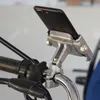 360 degrés universel vélo en alliage d'aluminium moto moto guidon support pour téléphone support pour voiture Xiaomi Samsung 4-6.8