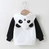 Arrivals Winter Children Casual Cotton Long Sleeve Zipper Patchwork Hooded Baby Girls Or Boys Hoodies 0-2T 210629