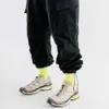 Nosucism Calças de Carga Múltiplos Bols Molle Repelente de Água Techwear Exterior Ninjawear Streetwear Estética X0723