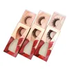 3D Vegan Mink Eyelashes Fluffy Postura Dramática Maquiagem Wispy Chaotic Cílios Natural Long Faux Cils Soft Lash Pack