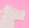 Newborn Baby Lace Romper Baby Girl Cute petti Rompers Jumpsuits Infant Toddler Po Clothing Soft Bodysuits 03M KBR017766270