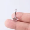 Navel Ring Acrylic Belly Piercing Stainless Steel Belly Button Rings Bar Ombligo Sexy Stud Women Body Jewelry Gift