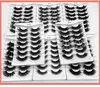 Neueste 7pairs 8D FLUFFY Falsche Wimpern Gemischte Stile Dramatische Dicke Wimpern Handgemachte DIY Gefälschte Wimpern Verlängerung Make-Up-Tool