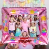 Urodziny Party Favors Boy Girl Birth Party Photo Holder Holder Budka Rekwizyty Balon Ramka Rodzinna Grupa Fotografii Babyshower Decor Y0730