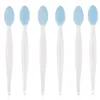 Makeup Brushes 50st Silicone Exfoliating Lip Brush Doubleided Soft Cleaning Beauty Tool for Smiother Skin9115700