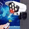 77 LED Solar Garden Lights Motion Motion Sensor مصباح الكاميرا مصباح في الهواء الطلق IP65 مقاوم للماء 3 وضع مصابيح مصباح ضوئي محول قابلة للتعديل لضوء الشارع حديقة الشارع