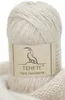 1pc tehete 100% Cashmere garn för stickning 3-ply varmt mjukt lättviktigt lyxigt fuzzy hakande garn y211129