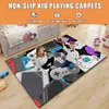 Drop Cartoon Kid Carpets Non-Slip Carpet for Living Room Study Mat Absorbent Washable Area Rugs 120x160cm Bedroom Decor 211204