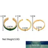 Wedding Rings JUST FEEL Hollow Set For Women Gold Silver Color Metal Geometric Round Finger Opening Fashion Party Jewelry Gift Factory price expert design Quality