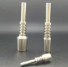 Tytanu Paznokci Porada Nektar Kolekcjoner Domy Narzędzia Ręczne Akcesoria do palenia 10mm 14mm 18mm Gr2 Odwrócony klasa 2 Ti Nails do Kit NC Dab Rigs