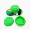 DHL 6 ml Pumpkin Wax Oil Container Box Bag Dab Non-stick Silicone Jar Silicon Tin Colorful Storage Containers Holder Tool Case