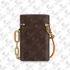 M44914 Crossbody Phone Box Shoulder Bag Totes Handbag Unisex Fashion Luxury Designer Messenger Bag Top Quality Purse Fast Delivery