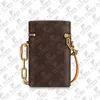 M44914 Crossbody Box Pudełko na ramię w torbie torebki unisex moda luksusowy projektant torba komunikatorów najwyższej jakości torebka szybka dostawa