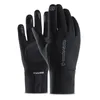 Fingerlose Handschuhe Outdoor-Sport Reiten Touchscreen Winddicht rutschfeste Männer und Frauen Warmer Samt Wasserdicht Fahrrad Vollfinger