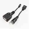 Connector Cables, DC 4.0x1.7mm Female Jack to USB2.0-Female Socket Power Adapter Charger Cable/25PCS