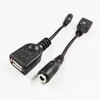 Cavi del connettore, DC 4.0x1.7mm Jack femmina a USB2.0-femmina-femmina Adattatore di alimentazione Cavo del caricabatterie / 25pcs