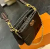 مصمم حقيبة كتف حقائب النساء 3in1 متعددة الحقيبة crossbody الفاخرة امرأة عبر الجسم الإناث حقيبة مغلف أكياس صغيرة عملة جلدية مركب سلسلة محفظة UYRT