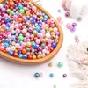 Other 6/8/10MM Acrylic ABS Pearl Imitation Round Colors Loose Beads For Jewelry Making DIY Handmade Bracelet Accessories Rita22