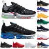 vapormax 2019 TN Plus abejorro Hombres Mujeres geométrica activa Fucsia Negro Blanco Lima Limón EE.UU. juego Royal lobo gris entrenadores deportivos zapatillas de deporte 36-45