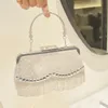 Purses and handbags luxury designer Clutch Bags 2021 Rhinestone Banquet Gold Evening HandBag Party Purse Chain Shoulder Bag