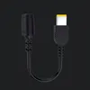 Laddare Power Converter Cable Adapter 7,9mm Round Jack till 5,5 mm Square End för Lenovo ThinkPad217U