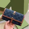 Designers Chain Wallet Handbags 1961 Series Luxury Shoulder Crossbody Bags Women Purses Clutch Bag Double Letters Polka Dots Twill Braided Belt Zipper Tote Handbag