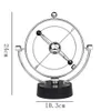 Rotation Perpetual Motion Ton Pendulum Balance Ball Pendulum Ball Physics Tumbler Craft Home Table Dekorationer Skrivbord Toy Gift 210727