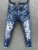 geschilderde dames jeans