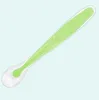 Baby Feed Spoons Soft Head High-Qualitybaby Training Spoon Safe Household Silicone Spoon Baby Training Feeder Feeding HHC6645