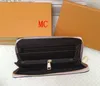 Hela Lady Long Wallet Multicolor Coin Purse Card Holder Original Women Classic Zipper Pocke Clutch Bag313Z
