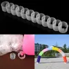 Decoração de festa 50pcs balão arco plástico fivela pasta clipes conectores de criação de casamento decoração de feriado festival de férias
