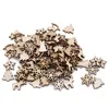 10 Pcs De Noël Chip Arbre Ornements De Noël Pendentif Suspendu Fête De Mariage Anniversaire Décoration Jeu De Société Arts Artisanat Cadeaux Y201020