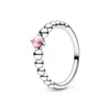 2019 100% 925 Sterling Silver Pre-Valentines 2020 Mina sanna färger Birthstone Collection Ring Fit Original Mode Smycken