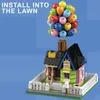 Pomysły techniczne Tensegrity Building Blocks Zawieszony Balon House Force Balance Cegły budowlane Zabawki dla dzieci 210929