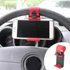 Universal Car Steering Wheel Mobile Phone Holder Mount Buckle Socket Holder for Xiaomi Mi8 SE 6X Mi6 Mi A1 Mix 2S GPS Stands