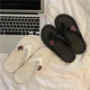 Slippers Women Summer Flip Flops Lovely Non-Slip Slides Sandals Floor Flat Bathroom Indoor Home Beach Pool Female Shoes