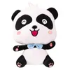 Baby Bus 20/30/50cm Panda Bonito Brinquedos de Pelúcia Hobbies Animal dos Desenhos Animados Bonecos de Pelúcia para Crianças Meninos Aniversário do Bebê Natal Gif 210724