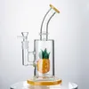 Yeni Ananas Tarzı Bong Nargile 14mm Kadın Ortak Kase ile Cam Bongs Duş Başlığı Perc Su Boruları N Delik Percolator Yağ Dab Rigs