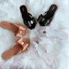 2021 Moda Letnia Kobiety Słodki Bow Kobiety Kapcie Jelly Buty Klapki Klapki Slipper Melissa Adulto Kobiet Buty Chaussure Femme Y1120