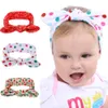 Bebé para niñas Cintas de Navidad Boutique de Navidad Accesorios para el cabello Kids Bunny KNOT Elástico Diadema Accesorio Punto Infantil Dotaje de cabeza para niños pequeños KHA80