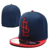 Hoeden Heren039s Team Baseball Volledig gesloten petten Rode kleur Wit SLC letter gorras botten Heren Dames Casual Outdoor Sport Flat6383230