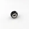 100Pcs Faceted Black Crystal Glass Big Hole Spacers Beads For Jewelry Making Bracelet Necklace DIY Accessories D1071831751