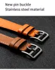 Applicable to Apple Watch strap head layer leather pin buckle style iwatch1 2 3 4 5 6 SE 38-40mm 42-44mm Leather Watch Bands